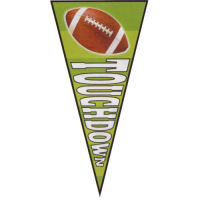 Football Pennant Flag