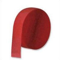 Crepe Streamer 81' Red
