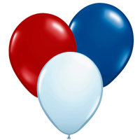 11" AFC Team Color Balloons.  10 ct