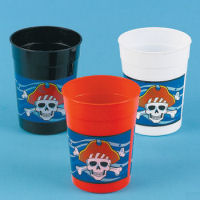 Pirate Plastic Cups (12 ct)