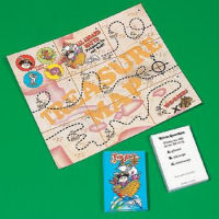 Pirate Treasure Map Game (1 ct)